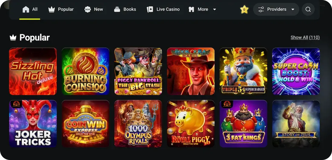 twindor casino games